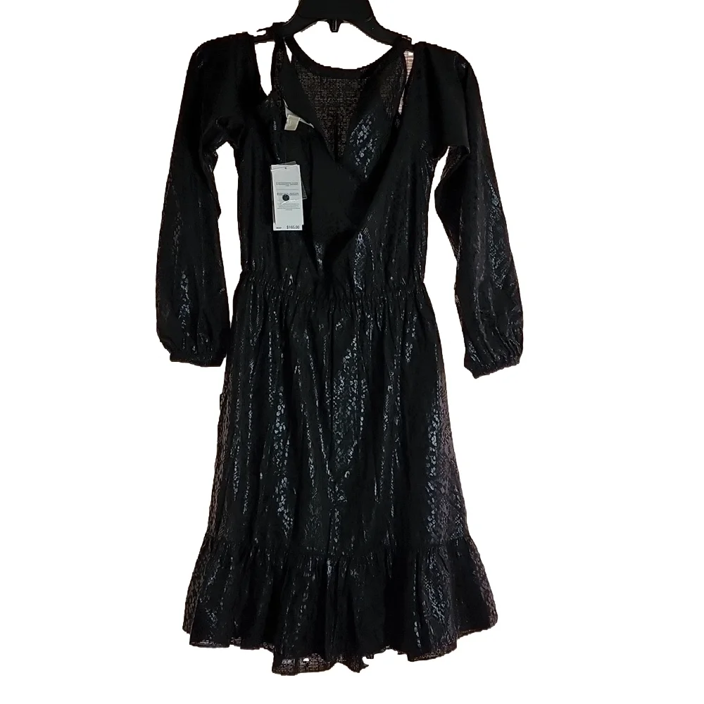 NWT Michael Kros Black Dress - Picture 2 of 8